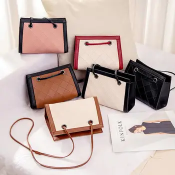 

PinShang Lady Casual Vogue Single Shoulder Small Square Bag Fashion Cross-body Purse