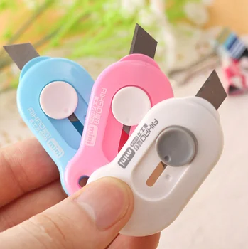 

1pc Mini Portable Small Utility Knife Express Unpacker Letter Opener Office Paper Cutter Office School Supplies Stationery
