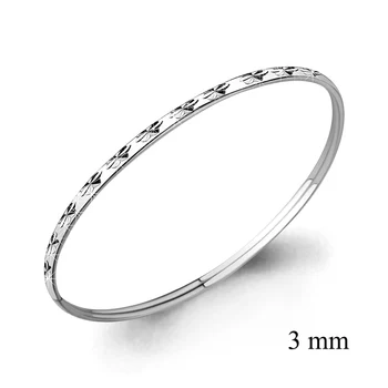 

Bracelet aquamarine hard without inserts, Silver 925