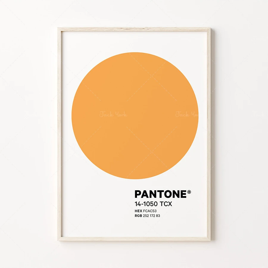 Pantone Gold Orange Purple Circle Poster Pastel Color Nordic Style Art  Print Canvas Painting Wall Decor For Home Living Room - Painting &  Calligraphy - AliExpress