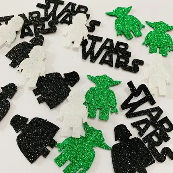 

Starwars Confetti Happy Birthday Party Table Scatters Decorations Glitter non-woven Party Supplies Kids Room