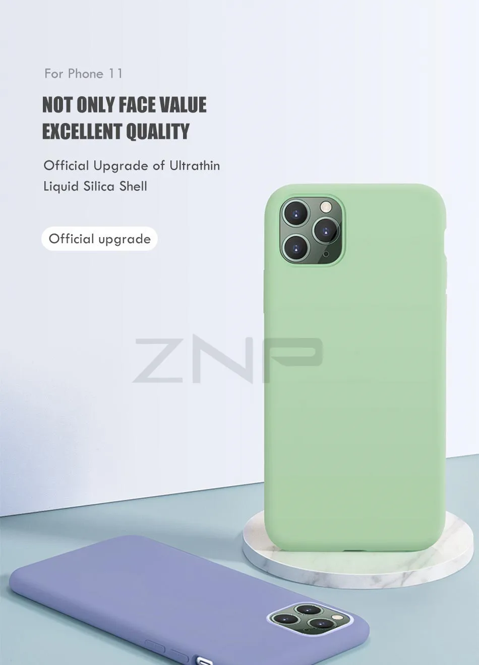 ZNP тонкий жидкий силиконовый чехол для iPhone 11 Pro XS Max X XR карамельный цвет мягкий чехол для iPhone 8 7 6 6s Plus X чехол для телефона Coque