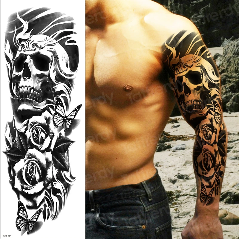 Männer tattoos arm schulter