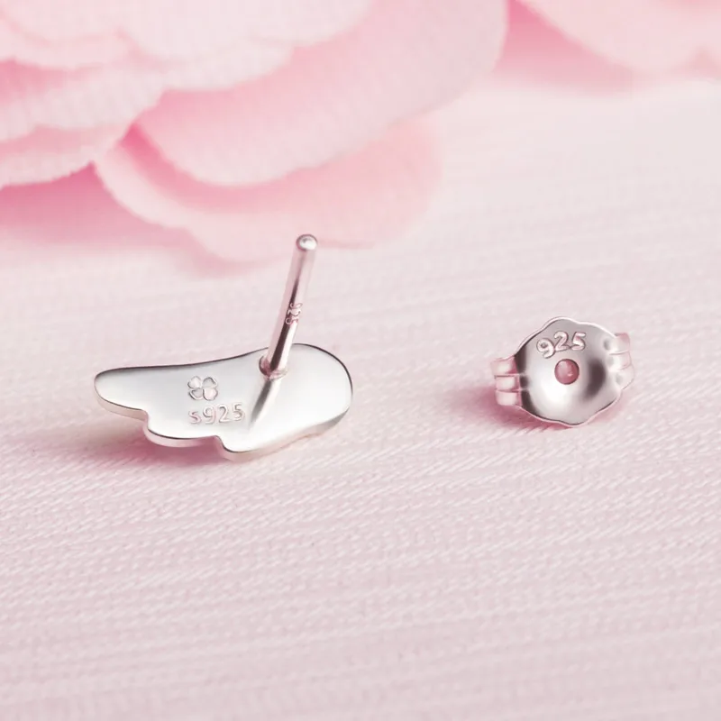 Серьги-гвоздики из стерлингового серебра S925 пробы, Сакура, Сейлор Мун, Сакура КИНОМОТО, подарок для косплея, 1 пара