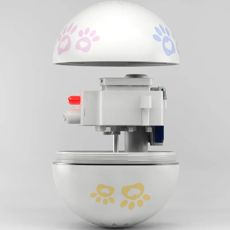 Xiaomi smart pet Companion Ball котенок питомец Flerken Интерактивная игрушечная палочка Искусственный Кот неправильный вращающийся шарик с катнипом