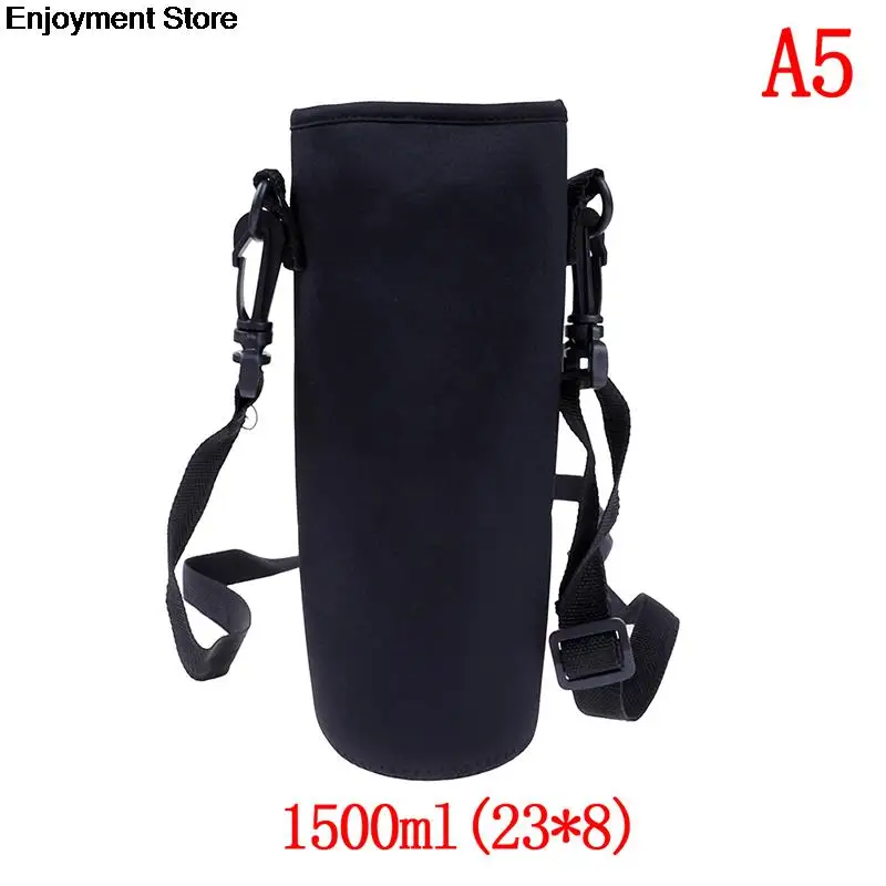 Sports Water Bottle Case Insulated Bag Neoprene Pouch Holder Sleeve Cover Carrier 1pc For Mug Bottle Cup water bottle holder