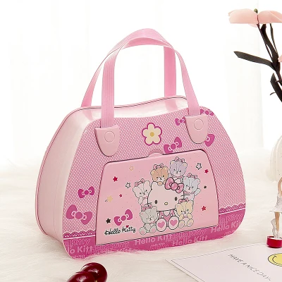 KT Handbag Рождественская музыкальная шкатулка розовый музыкальные Джерси коробки Детские танцы, балет украшение для девушки королева музыка копилка подарок на день рождения A-352 музыкальная шкатулка - Цвет: KT Handbag