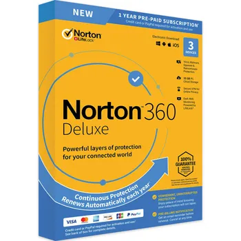 

Norton 360 Deluxe for 5 devices digital key