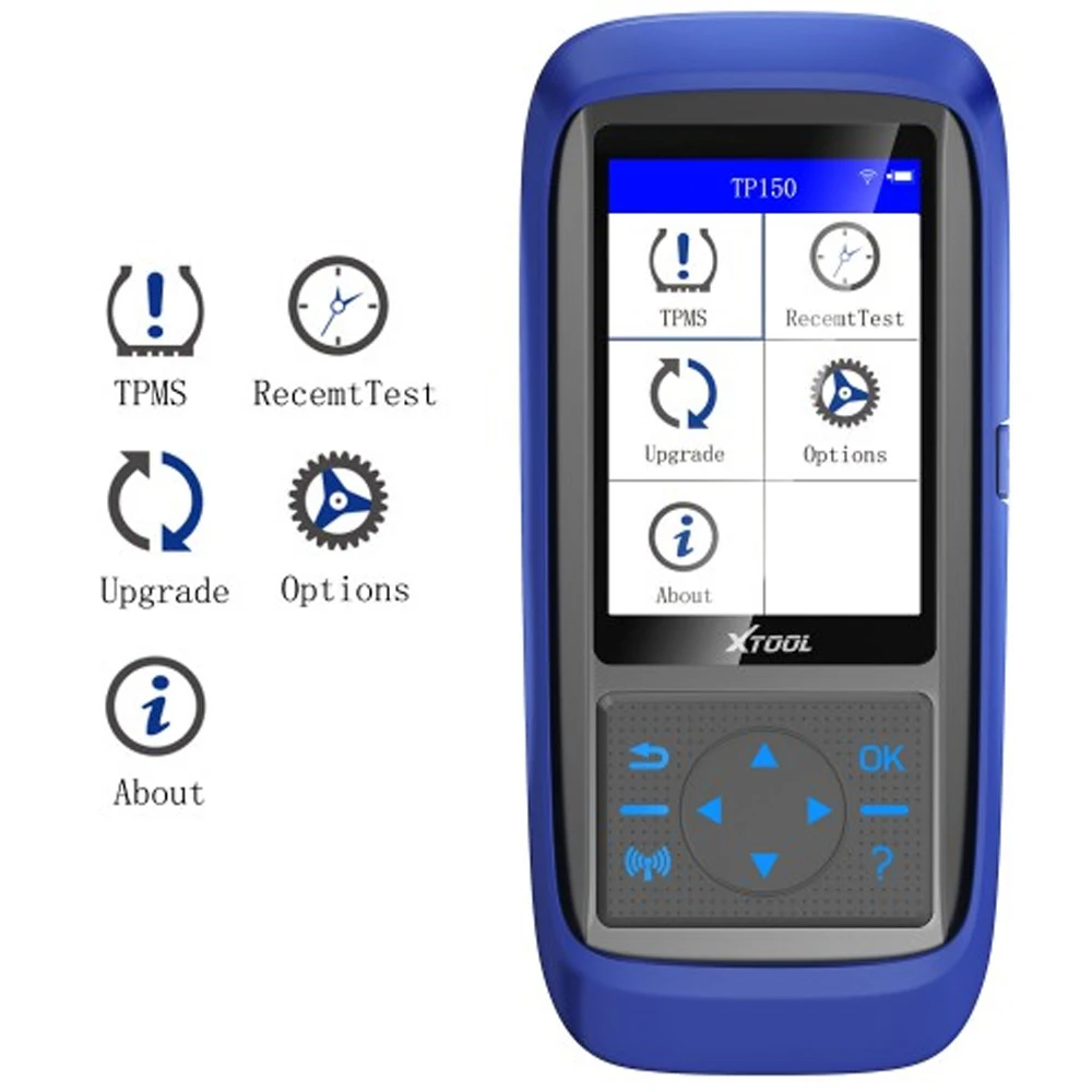 Система контроля давления в шинах XTOOL TP150 OBD2 TPMS диагностический сканер программа
