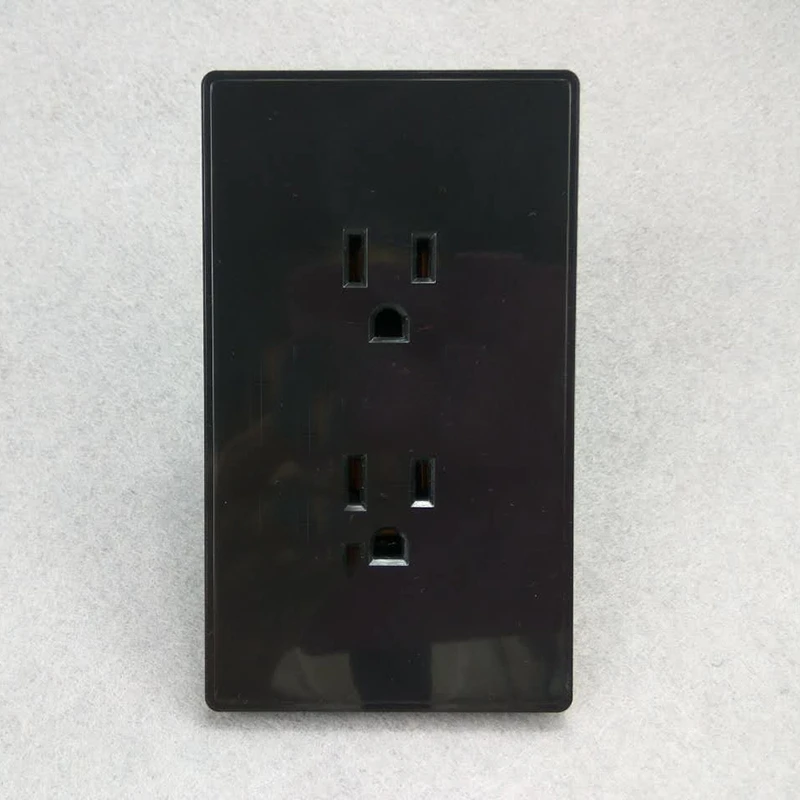 Американский стандарт розетки питания розетка с 2Usb портами для зарядки телефона
