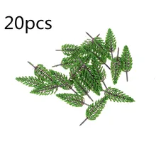 

High Quality 20pcs/Set 65mm Plastic Model Trees For Railroad House Park Street Layout Green landscape Scene Scenery Wholesale