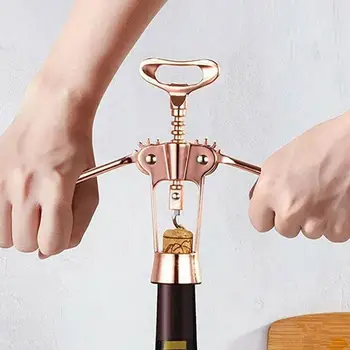 

Zinc Alloy Beer Bottle Opener Rose Gold Wing Corkscrew Wine Opener Wine Bottle Opener Beer Bot Opener