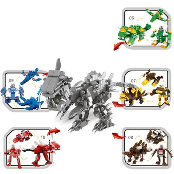 

Fun Dinosaur Model Building Blocks Educational Random, 01-05, 06-10 Casual Toys Kids Above 6 Years Gifts
