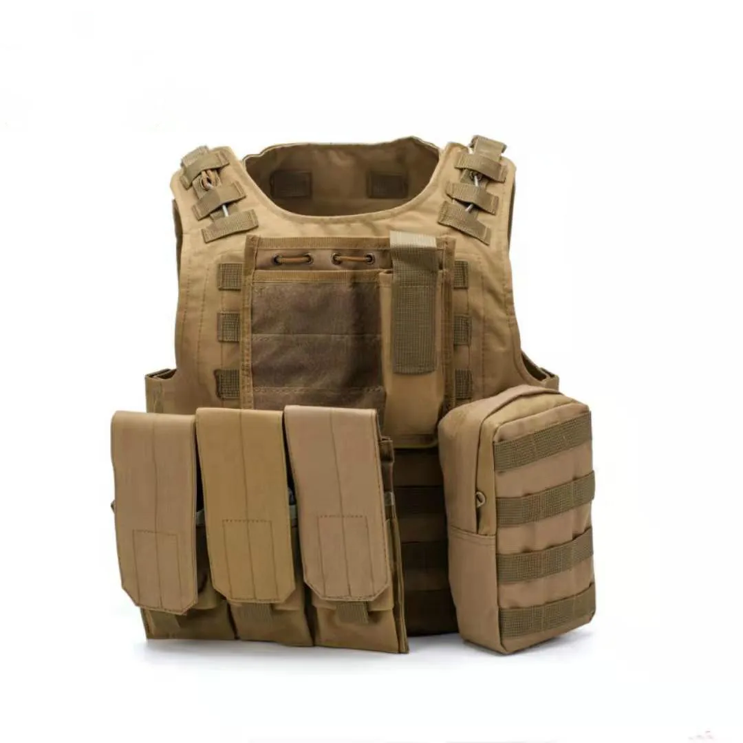 Police Military Tactical MOLLE Vest​ Assault Combat Gear outdoors Hunting Vest 