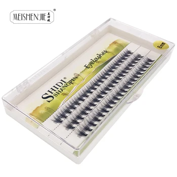

60 PCS 0.07mm C Curl False individual eyelashes 8-10-12 eyelash extension makeup kit faux fake lashes long individual lashes set