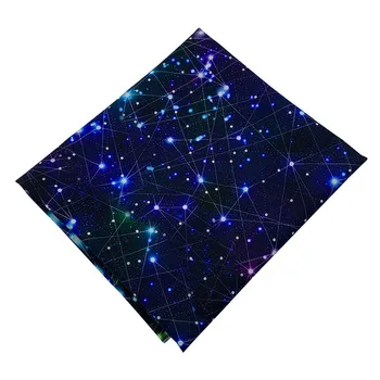 

Beautiful Blue Star 100% Cotton Fabric Universe Space Galaxy Print Fabric Patchwork Sewing Material For Diy Fashion Clothing