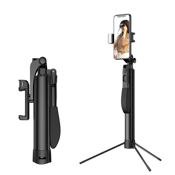 

Wireless bluetooth Selfie Stick Mini Tripod Extendable Foldable Monopod Stabilizer For iPhone X For Samsung Xiaomi Huawei Phone