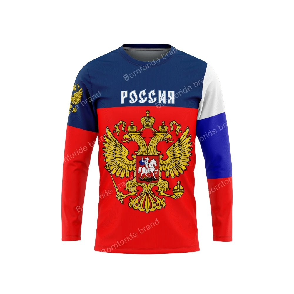 Русская футболка рус социалистический флаг русский СССР сделай сам Россия