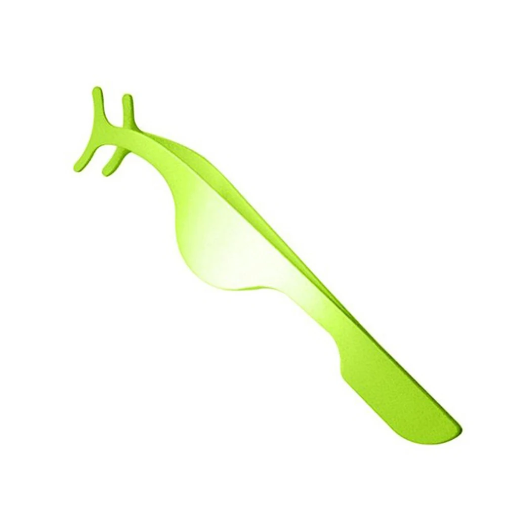 Green2 1 шт., многофункциональный Пинцет для накладных ресниц, магнитные пинцеты для накладных ресниц, косметические плоскогубцы, инструменты для красоты - Цвет: Green2