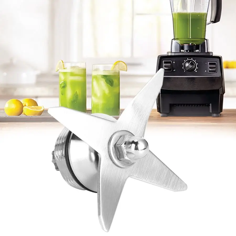

Stainless Steel 4-Blades Blender Blade Assembly Replacement Accessories Parts Fit for Vitamix 1195 blender spare parts