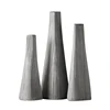 Creative Resin Vase for Home Decoration, Nordic Grey Flower Bottle, Minimalist Decor Crafts, Living Room Accessories 6
