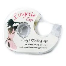 Модная лента 3 метра Двухсторонняя клейкая безопасная лента-заменитель нижнего белья одежда для тела прозрачная лента для бюстгальтера медицинская водонепроницаемая лента с v-образным вырезом