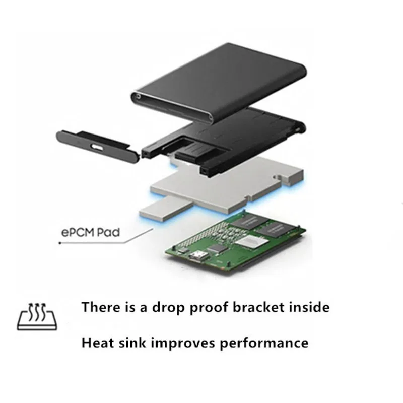 SSD Mobile Solid State Drive 8TB 16TB 12GB Storage Device Hard Drive Computer Portable USB 3.1 Mobile Hard Drives Solid Statessd usb hdd