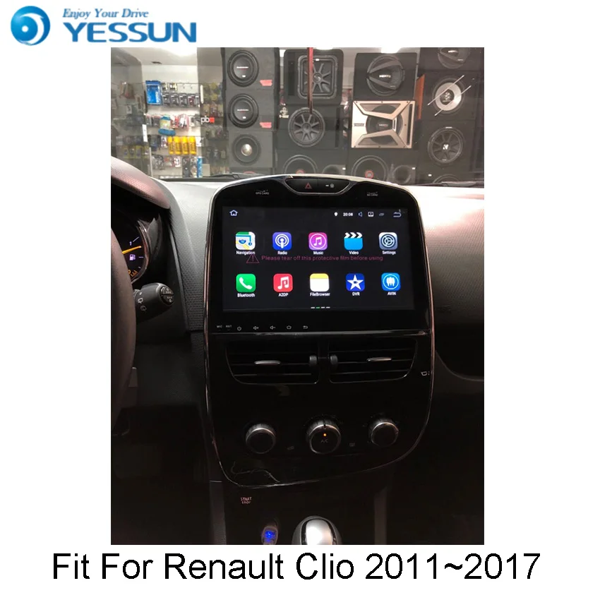 4G RAM для Renault Clio 2011 ~ 2017 Android автомобильный навигатор GPS HD сенсорный экран Аудио
