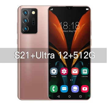 Global Version S21+ Ultra 6.6 Inch Smart Phone Android 10.0 16GB RAM 512GB ROM Dual Sim Unlocked Mobile Phone 1