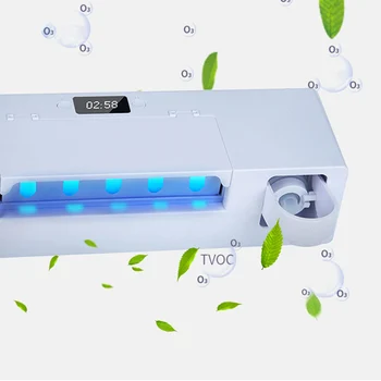 

Clock Bathroom Accessories Storage Rack USB Charging Wall Mounted With Toothpaste Squeezer Toothbrush Sterilizer Holder Timing