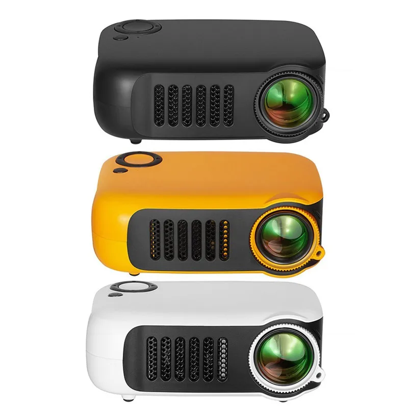 

Portable Projector 1080P HD LCD Home Theater Video Projector Support Power Bank Mini Projector For TV Box/XBOX/TF Card/U Disk