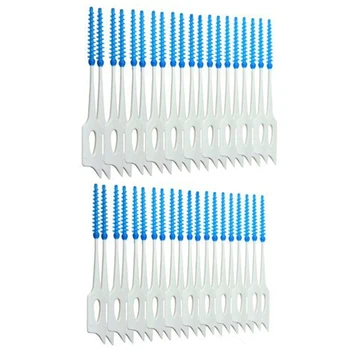 

Soft Clean Between Inter dental Floss Brushes Oral Care Tool Elastic Massage Gums Toothpicks