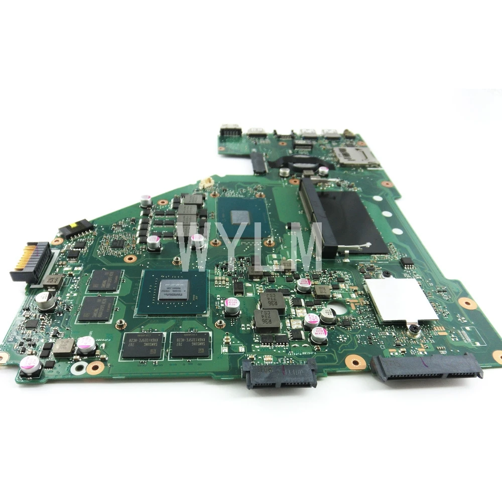 Материнская плата X550VX MB._ 4G/I5 6300HQ V2G REV2.0 для ASUS X550V FX50V FX50VX материнская ноутбука 90NB0BB0