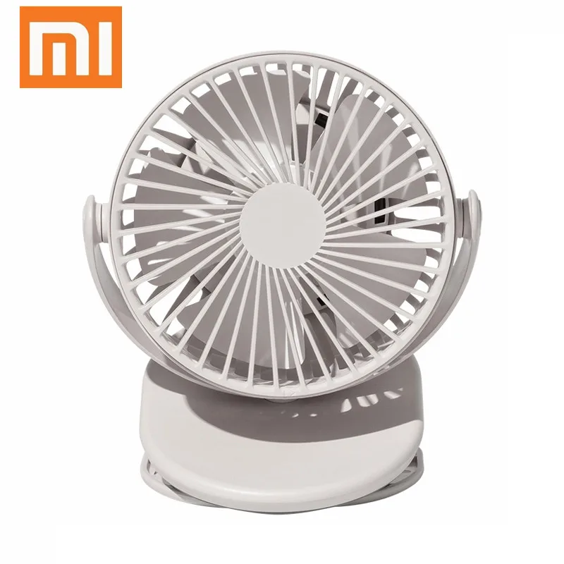

XIAOMI MIJIA SOLOVE Clip Mini Fan Portable Rechargeable 2000mAh Air Conditioner Table Usb Fans 360 Degree Rotating Easy To Carry