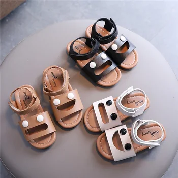 

2020 Summer Girls Sandals Happy Face Shoes AS0314