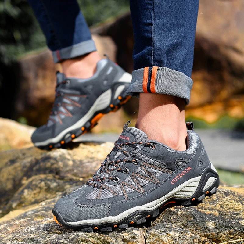 Zapatos de senderismo deportivos para hombre y mujer, calzado para de montaña, zapatillas clásicas informales, regalo para pareja|Zapatos senderismo| - AliExpress