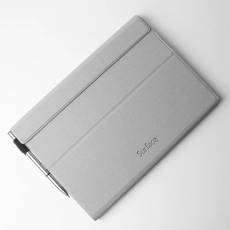 

Luxury PU Leather Folio Stand Flip Case Cover for Microsoft Surface Pro 7 2019 /Pro6 2018 Auto Sleep/Wake Up with Pen Holder