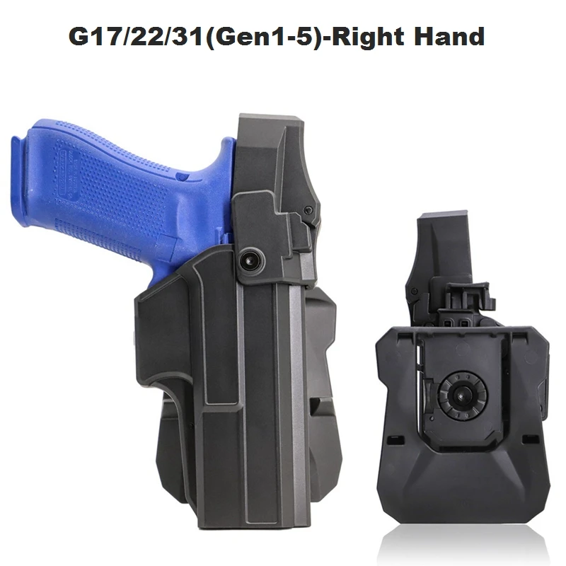 

Кобура Glock 17 22 31 для пистолета OWB пояс для переноски кобура тактическая охотничья поясная сумка для пистолета чехол