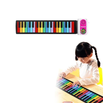 

1 Pc Soft Piano 49 Button Portable Soft Piano Keyboard Soft Piano Toy Soft Piano Music For Adult Kindergarden
