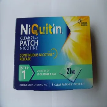 

NiQuitin Clear 21mg Patch Nicotine Step 1 - 7 Patches