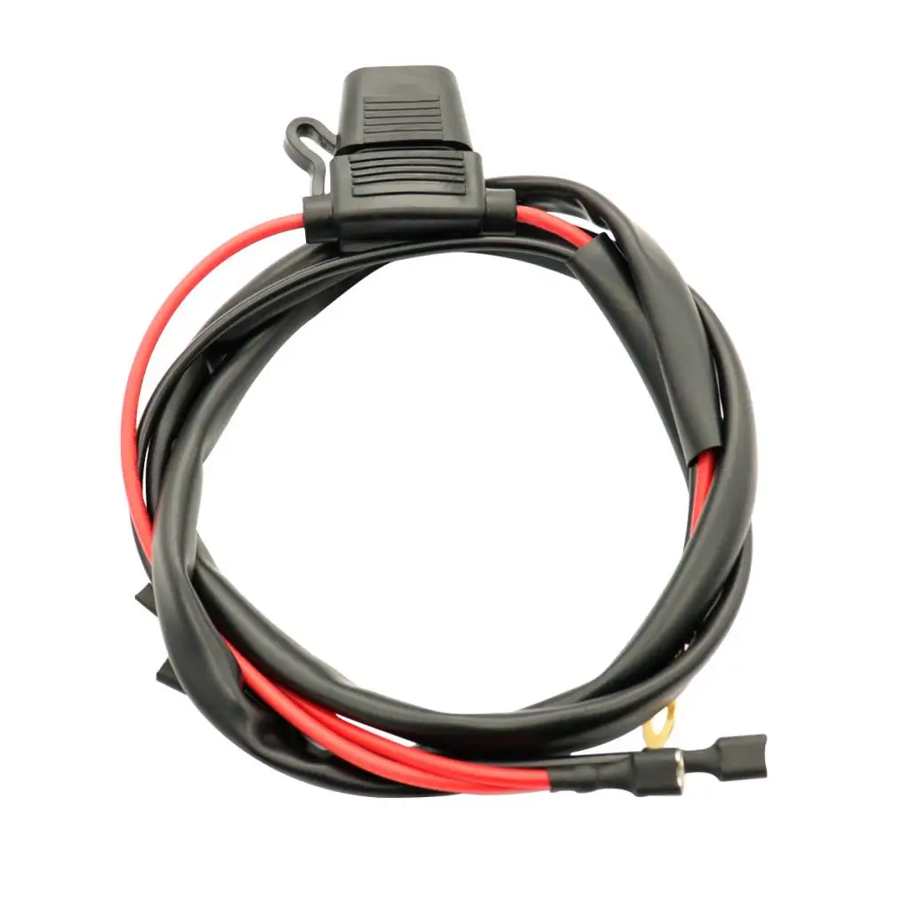 Car Motorcycle 12V-24V USB Charger Socket Panel for Boat / Marine / Mobile Phones, Red LED Lights