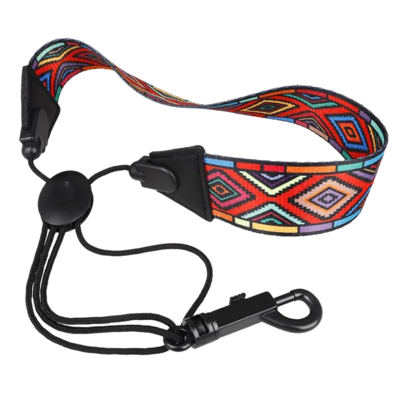 

Super sell-Saxophone Neck Strap with Snap Hook Sax Harness for Alto / Tenor / Soprano Sax Red