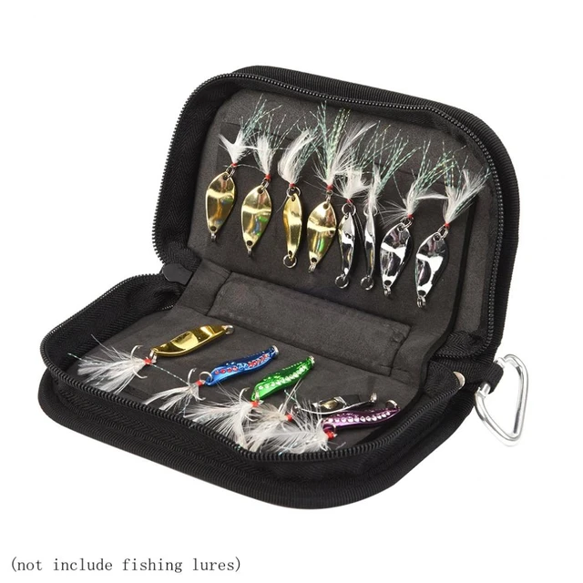 Fishing Lure Bag Spoon Spinner Baits Metal Jig Tackle Hang Storage Case  Pesca Outdoor Fishing Accessories - AliExpress