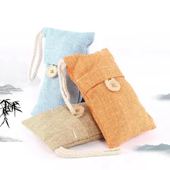 

Household Air Purifying Bags Nature Fresh Charcoal Bamboo Air Purifying Bag Mold Odor Purifier Bamboo Charcoal Non-woven Fabric
