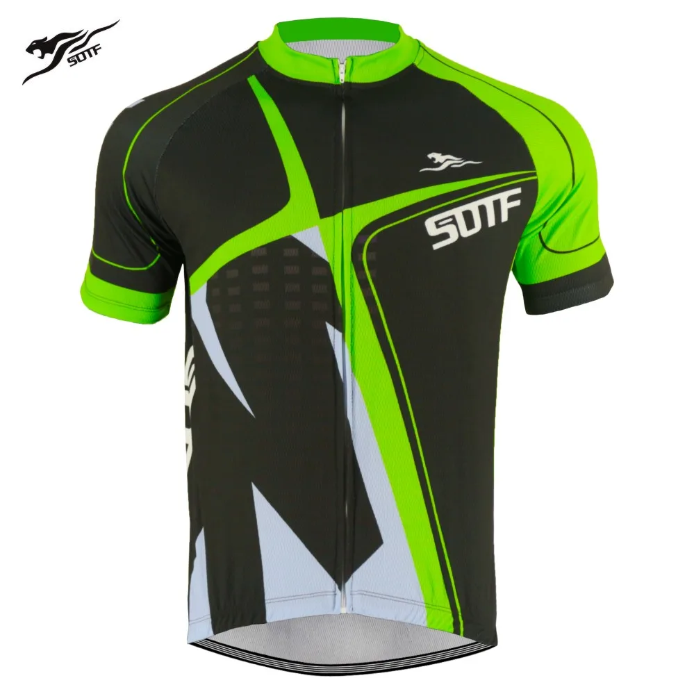 geometric cycling jersey