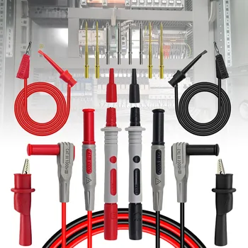 

Multimeter Electronic Probe Connector Test Cable Kit Multifunction Replaceable Accessories HVR88