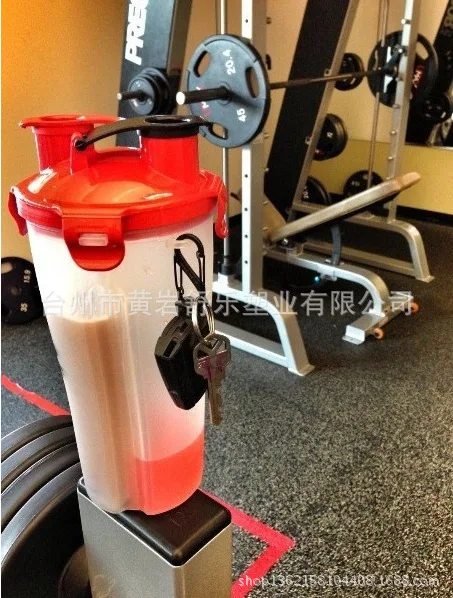 American Hydra Cup New Style Double Body Protein Powder Increase Muscle Powder Shake Cup Gym for Water Cup