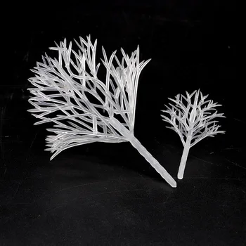 

Crystal Tree Plant Model Tree Toy 16 / 6CM Construction Train Scene Production 50pcs Simulation Sand Table Diorama DIY