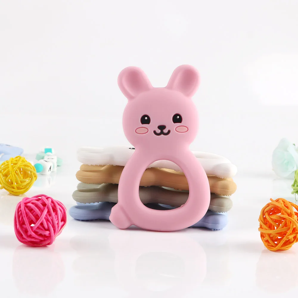 Kovict BPA Free 5/10pcs rabbit Silicone Baby Teether rodent Baby Teething Toys Chewable Animal Shape Baby Products Nursing Gift 4 Kovict BPA Free 5/10pcs rabbit Silicone Baby Teether rodent Baby Teething Toys Chewable Animal Shape Baby Products Nursing Gift 4