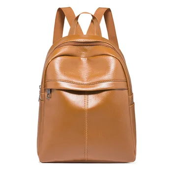 

2020 New Korean Retro Backpack Women's Wild School Bag Travel Women's Bag leather backpack backpack women mini backpack